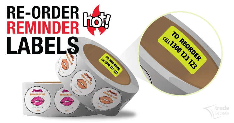 Re-Order Reminder Labels
